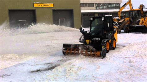 jcb skid steer snow blower|JCB Snowblower Attachments For Sale .